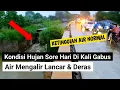 Download Lagu kondisi hujan sore hari di kali gabus tambun bekasi, air lancar mengalir deras ketinggian air normal