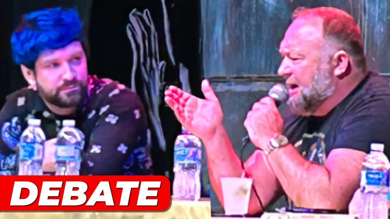 Alex Jones Joins Panel To Debate Destiny