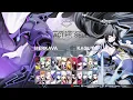 UNDER NIGHT IN-BIRTH II Sys:Celes - Character Select Screen