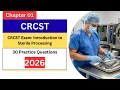 CRCST Exam 2026 Introduction to Sterile Processing 30 Updated Practice Questions