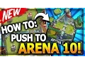 BEST DECKS TO GET HOG MOUNTAIN ARENA 10 NO LEGENDARY CARDS Best Jungle Arena 9 Deck Clash Royale