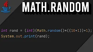 Math Random in JAVA simple easy