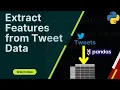 How to Parse Twitter Data into Pandas DataFrame Extract Features from Tweets Data Twitter API
