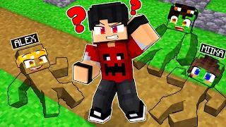Me PINTEI para me ESCONDER no Minecraft