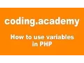 PHP for Beginners Assigning values to variables in PHP