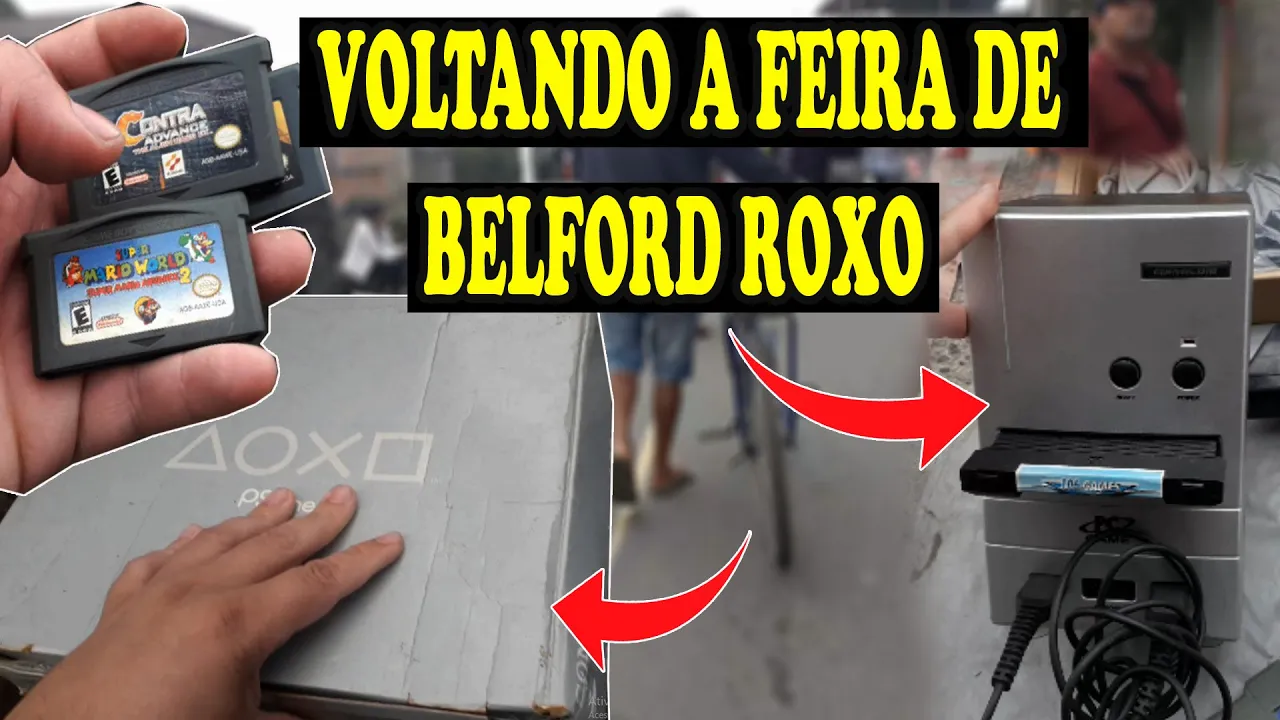 ???? FEIRA DE BELFORD ROXO || CAÇADA GAMER # 144