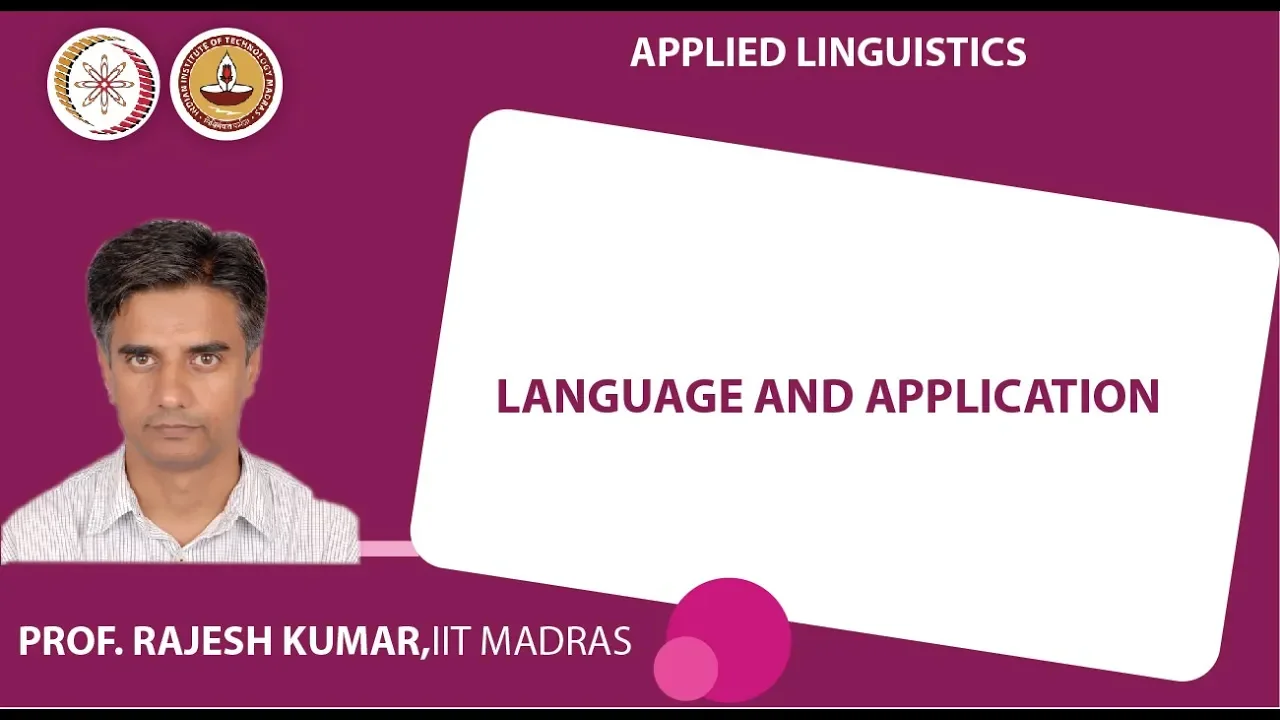 Language and Application