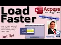 How to Make Microsoft Access Forms Seem To Load Faster by Using a Timer Event