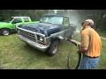 Behind the Scenes of Dennis Gage s Truck Being Dustless Blasted