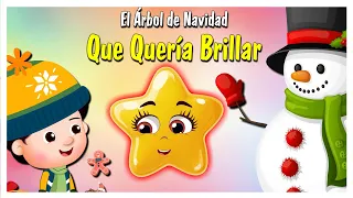 El Árbol de Navidad Que Quería Brillar | Historia Navideña de Luz, Esperanza y Silencio Invernal