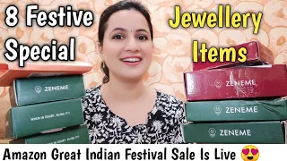 Amazon Jewellery Haul Amazon Great Indian Festival Sale Neema s Talk
