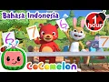 Download Lagu Lima Katak Kecil Berbintik | CoComelon Bahasa Indonesia - Lagu Anak Anak | Nursery Rhymes