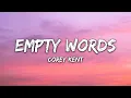 Corey Kent - Empty Words (Lyrics)