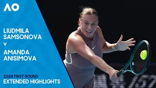 Download Liudmila Samsonova v Amanda Anisimova Extended Highlights | Australian Open 2024 First Round MP3