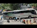 Download Lagu Detik Detik Bus Tronton Super Panjang Tersangkut, Semua Penumpang Diturunkan di Sitinjau Lauik