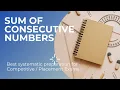 Sum of Consecutive Numbers
