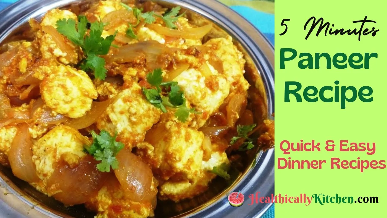 5            Paneer Do Pyaza Recipe  Quick Paneer Recipes  