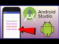 How To Change Text Color in Android Studio Android Programming Tutorials