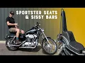 Sportster Sissy Bar Seat Comparison Easy Install
