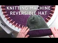Sentro Knitting Machine for Beginners Knit a Reversible Hat Circular Knitting Machine Tutorial