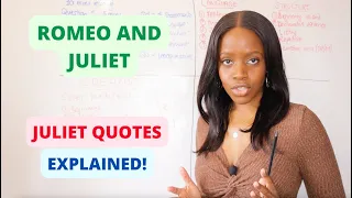 Juliet Character Analysis Word Level Analysis For Juliet s Key Quotes GCSE English Exams Revision