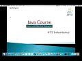 -Inheritance Java Course For Beginners with real life examples