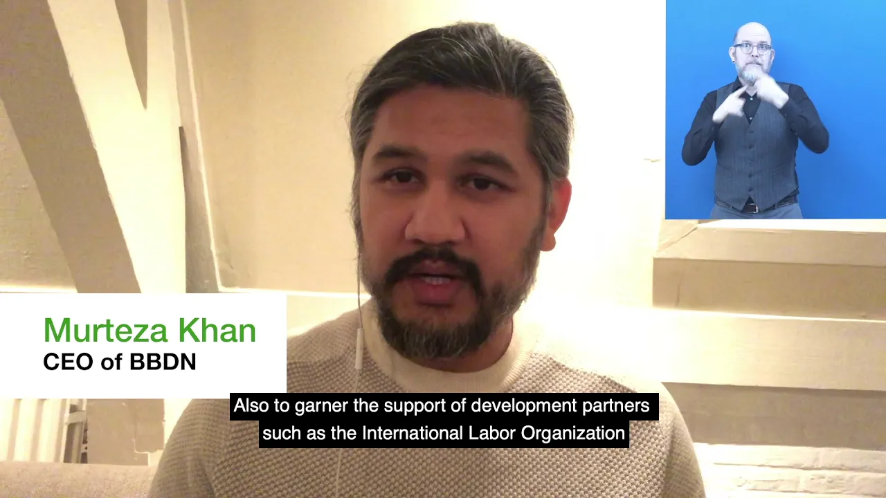 Awardee-Hour 5: Short Video of the Zero Project Awardee BBDN - AD