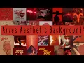 Aries Aesthetic Background