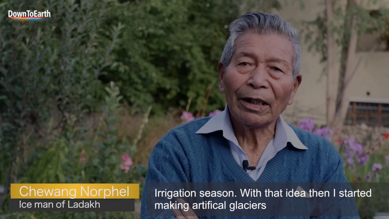 Ice Man of Ladakh: Chewang Norphel who builds artificial glaciers