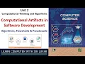 Computational Artifacts in Software Development Algorithm Flowchart Pseudocode First Year FBISE