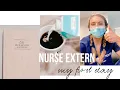 My First Day as a Nurse Extern