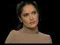 Salma Hayek Charlie Rose 2002