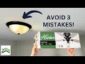 How To Replace A Ceiling Light With A Fan DIY Installation