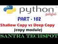 102 Copy vs Shallow Copy vs Deep Copy in Python Python Tutorial in English