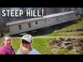EXTREME Mobile Home Transport Set Up in ONE DAY
