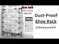 Dust-Proof Multi-Layer Shoe Rack - Unboxing and Do-It-Yourself TeacherBob