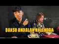 Download Lagu NALENDRA AJAK RAHMA MAKAN BAKSO PINGGIR JALAN, INI REAKSINYA
