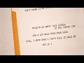 Morgan Wallen - Whiskey In Reverse (Lyric Video)