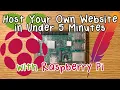 Host Your Own Website FOR FREE Raspberry Pi
