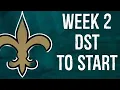 To Start Week 2 Fantasy Football