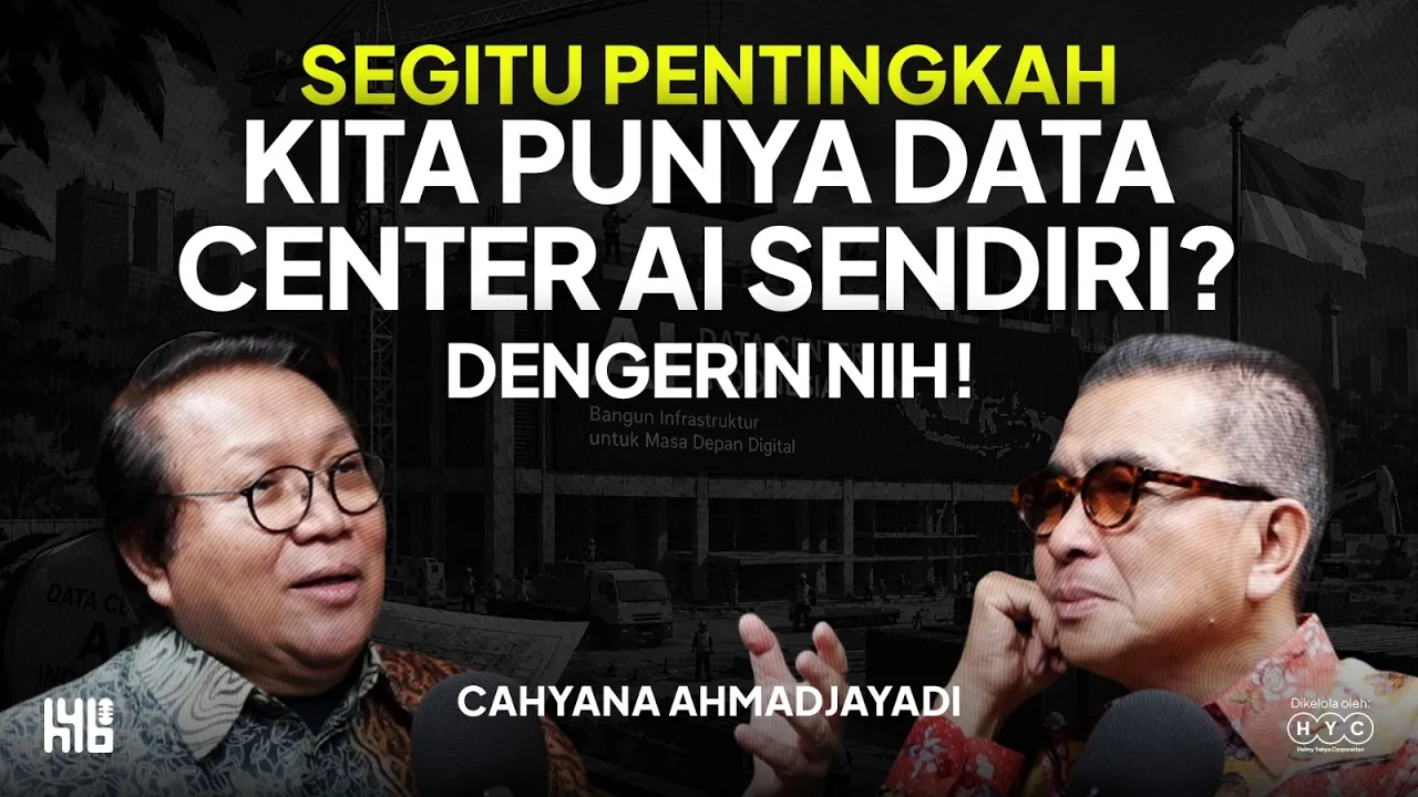 PENTINGKAH DATA CENTER AI DIBANGUN DI INDONESIA ?| Cahyana Ahmadjayadi