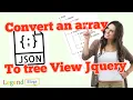 Convert an Array to Tree View Using JQuery