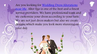 Wedding Dress Alterations Near Me