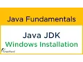 How to Install JAVA JDK on Windows and Setup Path Java Tutorial for beginners 1