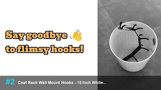 5 INSANE Amazon Wall Mounted Coat Hook Racks truly worth it - You ll Be Amazed Amazon Finds