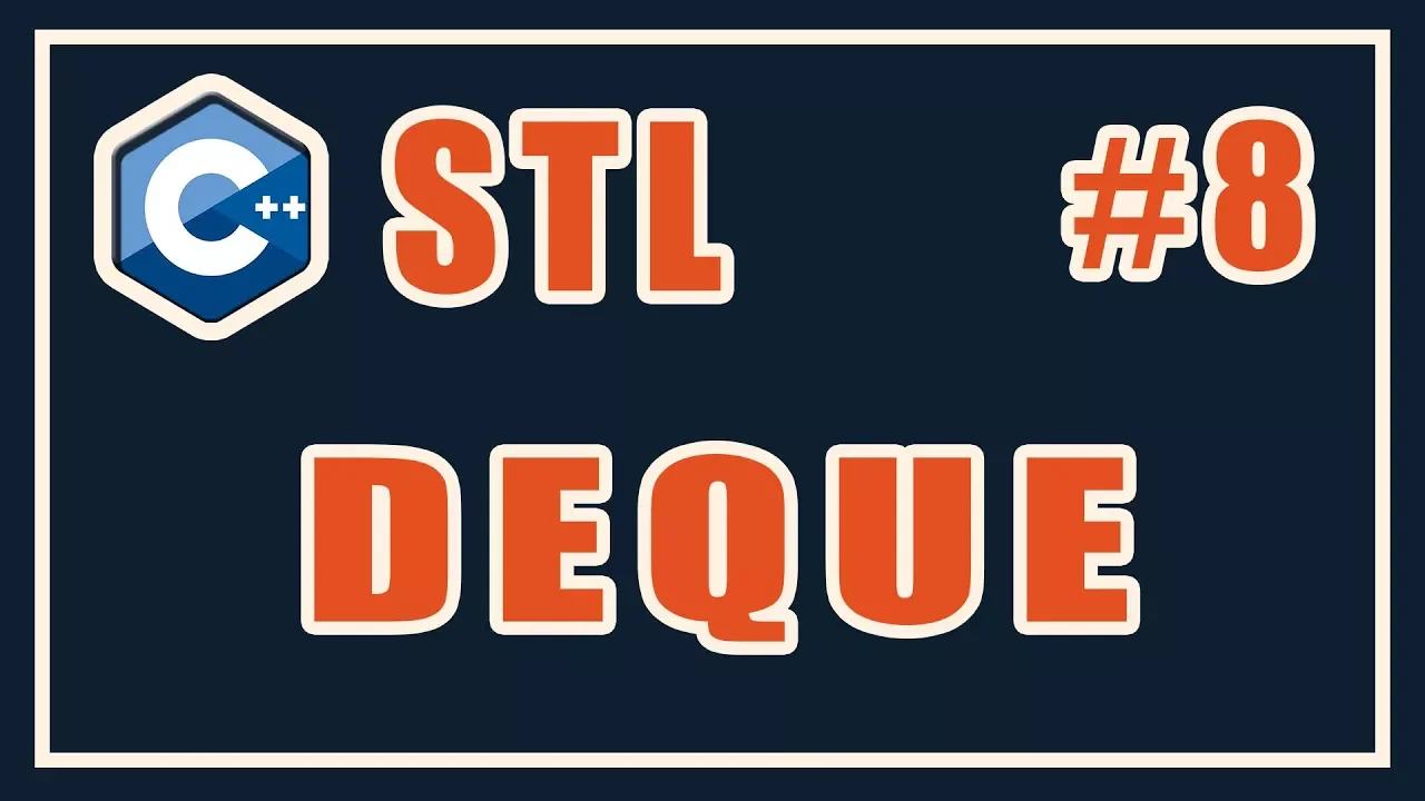 deque stl c++ | Библиотека стандартных шаблонов (stl) | Уроки | C++ | #8