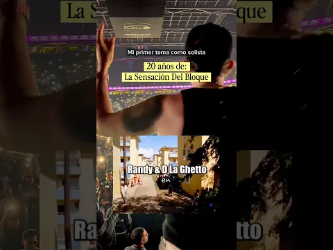 20 años de la sensación del bloque #delaghetto #reggaeton