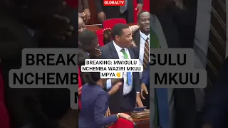 Breaking MWIGULU NCHEMBA WAZIRI MKUU MPYA WA TANZANIA Breaking Bungeni Globaltv Mwigulu 