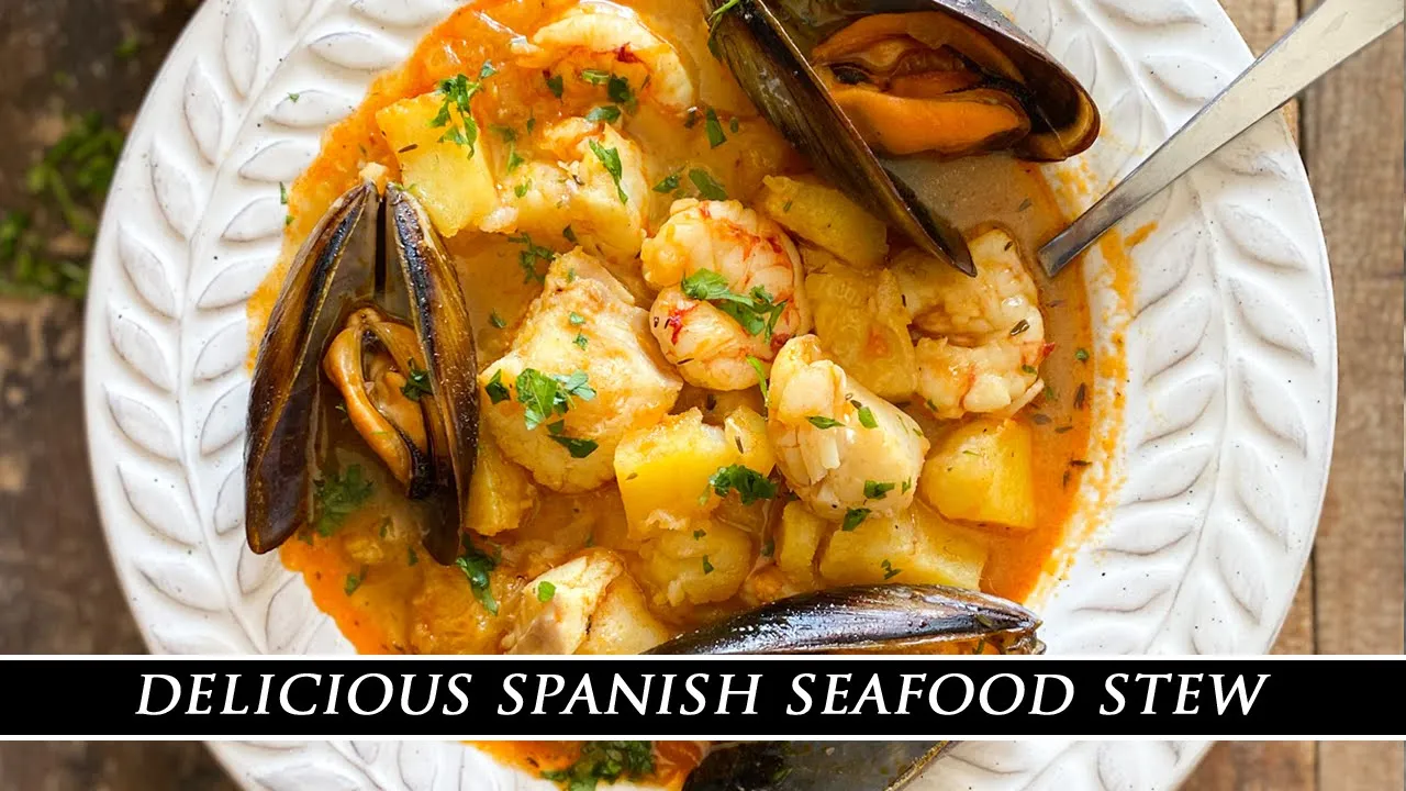 Spanish Seafood Stew   Suquet de Pescado from Peiscola Spain