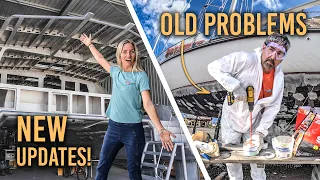 New Vs Old- The Joy of Owning Two Boats 🙃 Sailing Vessel Delos Ep. 513